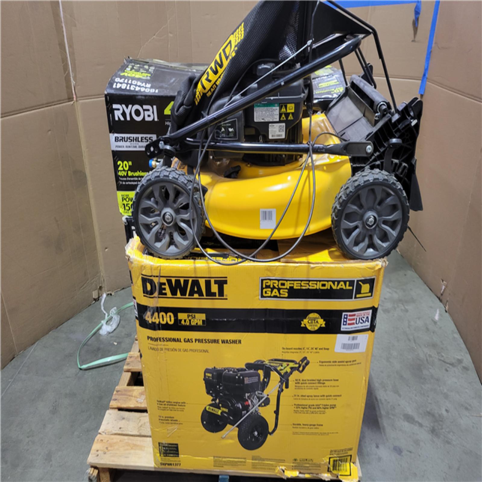 CALIFORNIA AS-IS OUTDOOR POWER EQUIPMENT