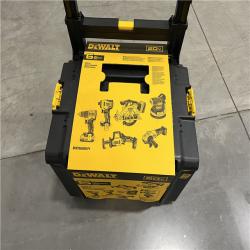 NEW DEWALT 20V Lithium-Ion Cordless 6-Tool Combo Kit with Rolling Toolbox