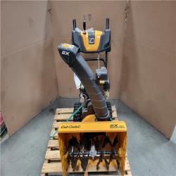 CALIFORNIA AS-IS CUB CADET 208CC 24 GASOLINE POWERED SNOW BLOWER