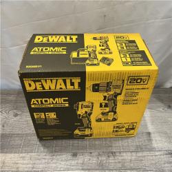 NEW - DEWALT ATOMIC 20V MAX Lithium-Ion Cordless 2-Tool Combo Kit