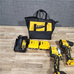 HOUSTON LOCATION - AS - IS DEWALT 2 TOOL COMBO KIT W/ (2) BATTERY & CHARGER