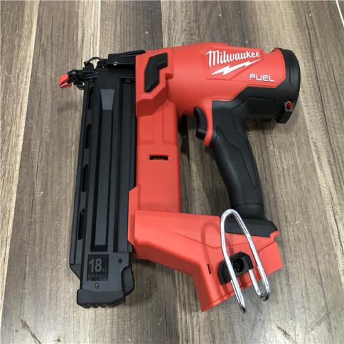 AS-IS Milwaukee  FUEL 18-Volt Lithium-Ion Brushless Cordless Gen II 18-Gauge Brad Nailer (Tool-Only)