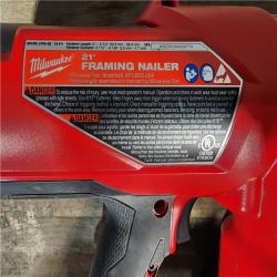 HOUSTON LOCATION - AS-IS Milwaukee 2744-20 M18 FUEL 3-1/2 in. 18V 21-Degree Lithium-Ion Brushless Cordless Framing Nailer (Tool-Only)