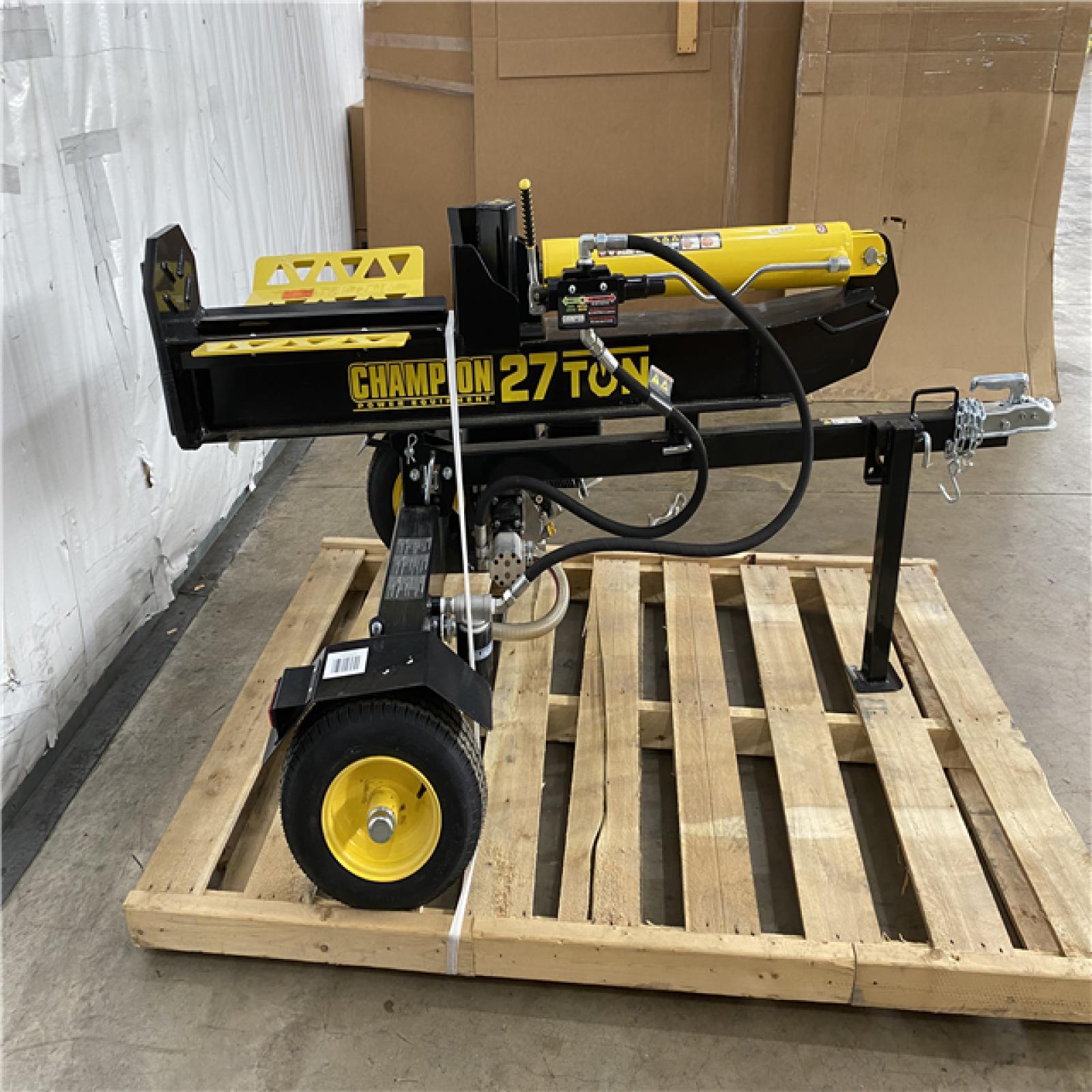 Houston Location - AS-IS Champion 27 Ton Log Splitter