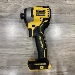 AS-IS DEWALT Atomic 20V Max Lithium-Ion Brushless Cordless Compact 1/4 in. Impact Driver Kit