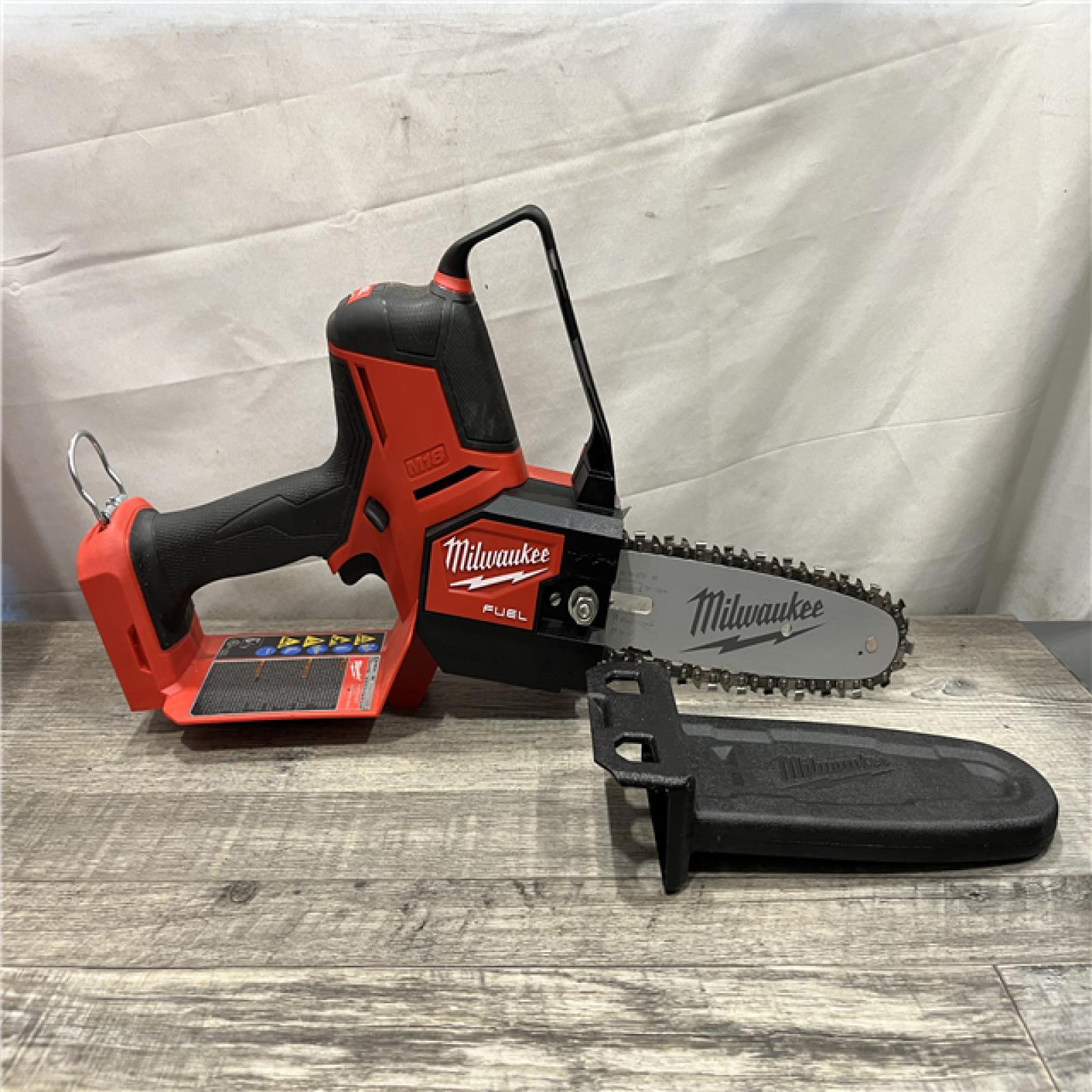AS-IS Milwaukee FUEL 18V Lithium-Ion Brushless Cordless 8 in. HATCHET Pruning Saw (Tool-Only)