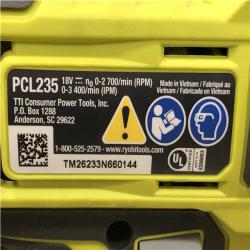 AS-IS RYOBI ONE+ 18V Cordless 4-Tool Combo Kit with 1.5 Ah Battery  4.0 Ah Battery  and Charger
