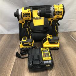 AS-IS DEWALT 20V XR Lithium-Ion Cordless 2-Tool Combo Kit