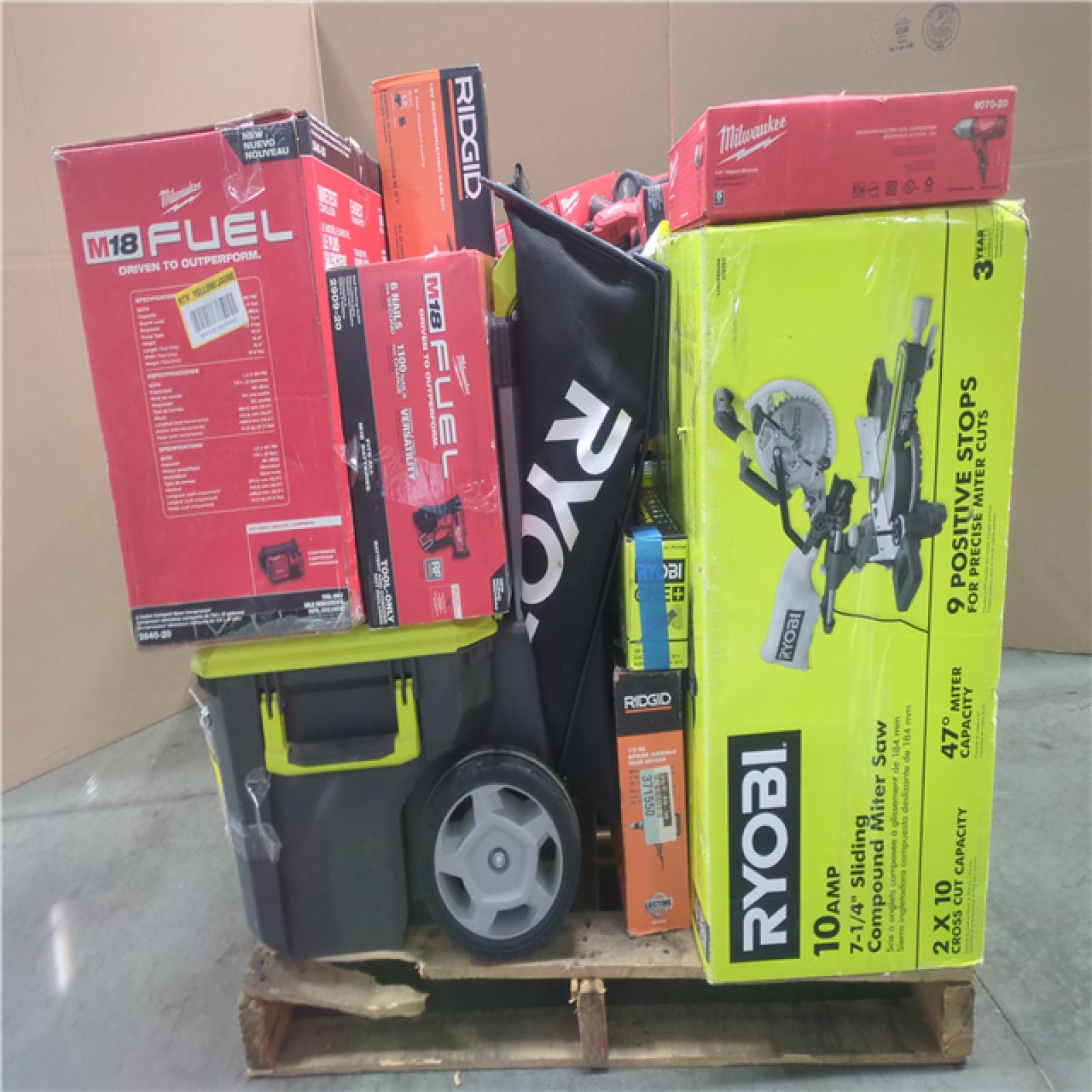 CALIFORNIA AS-IS TOOL PALLET