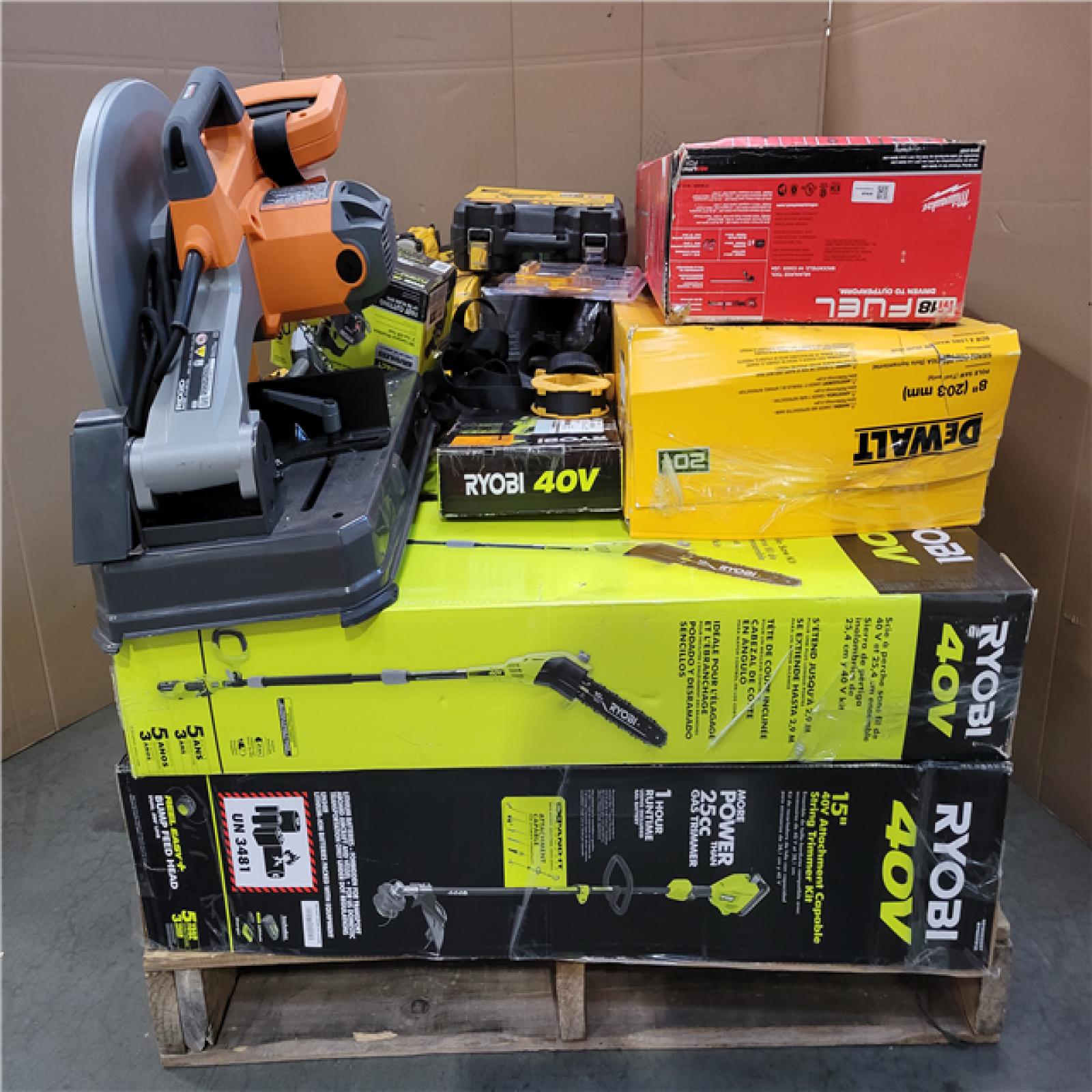 CALIFORNIA AS-IS TOOL PALLET