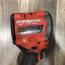 AS-IS Milwaukee FUEL 12V Lithium-Ion Brushless Cordless Stubby 3/8 in. Impact Wrench (Tool-Only)