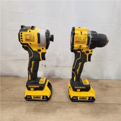 AS-IS- DEWALT ATOMIC 20-Volt MAX Lithium-Ion Cordless Combo (2-Tool) Kit