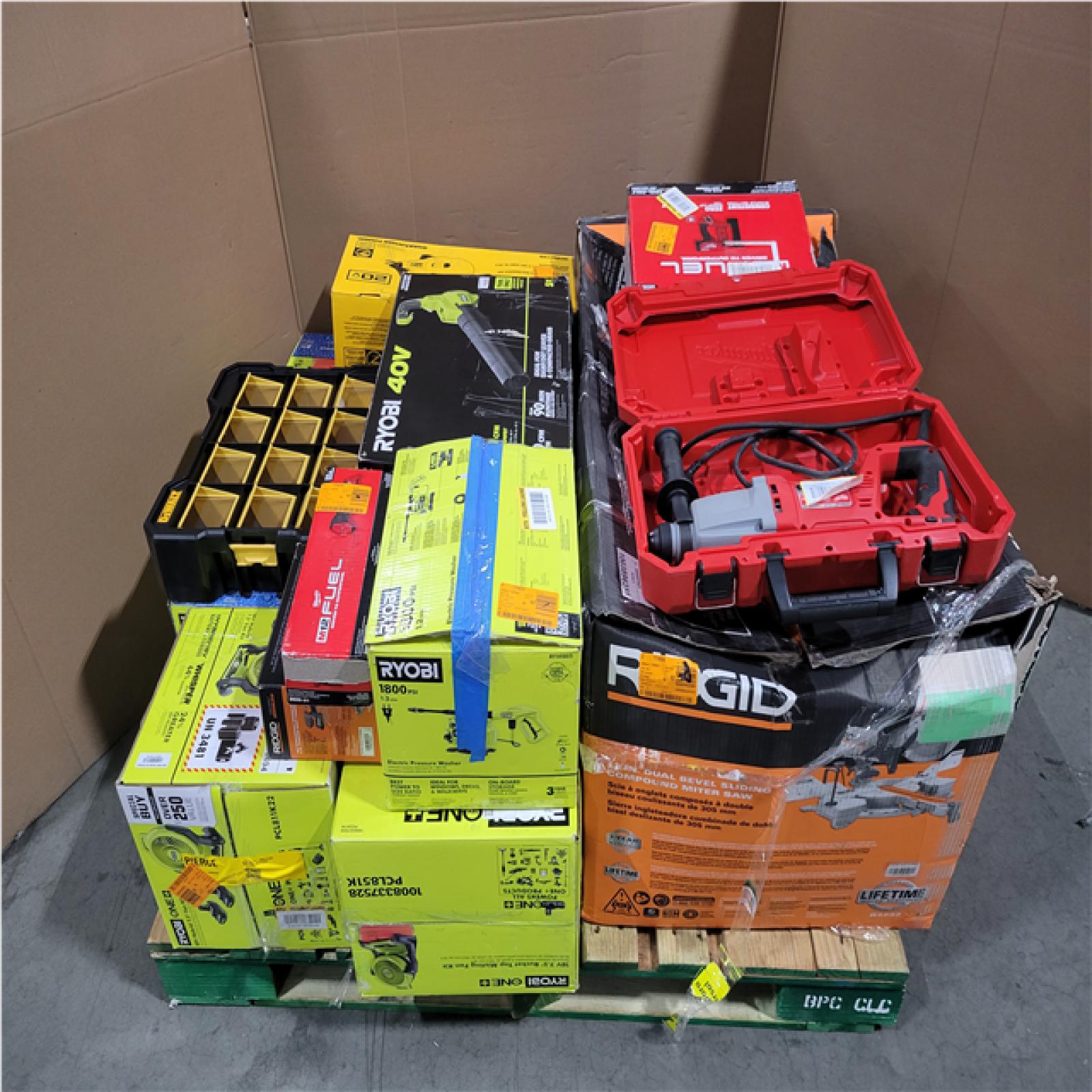 CALIFORNIA AS-IS TOOL PALLET