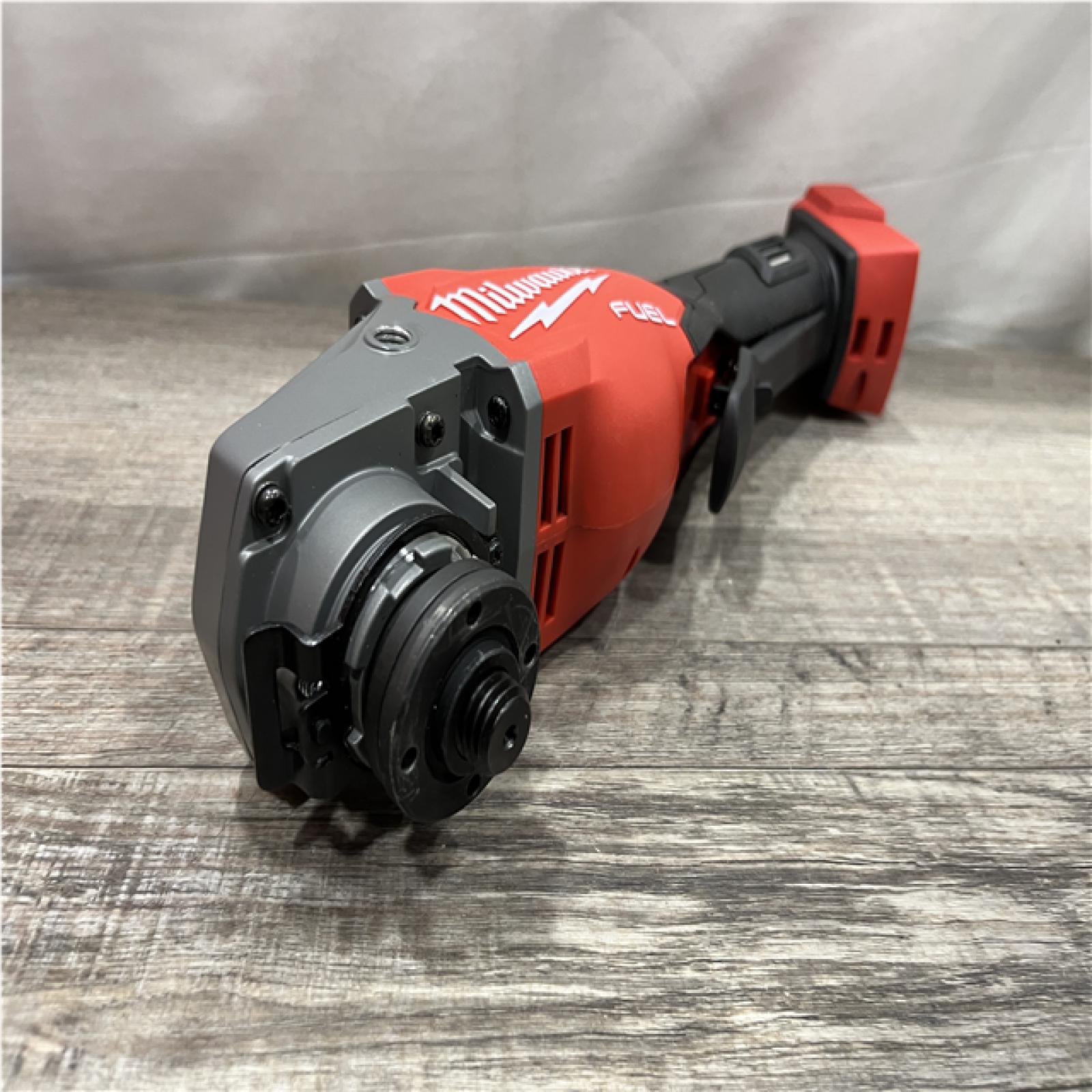 AS-IS Milwaukee FUEL 18-Volt Lithium-Ion Brushless Cordless 4-1/2 in./6 in. Braking Grinder with Paddle Switch (Tool-Only)