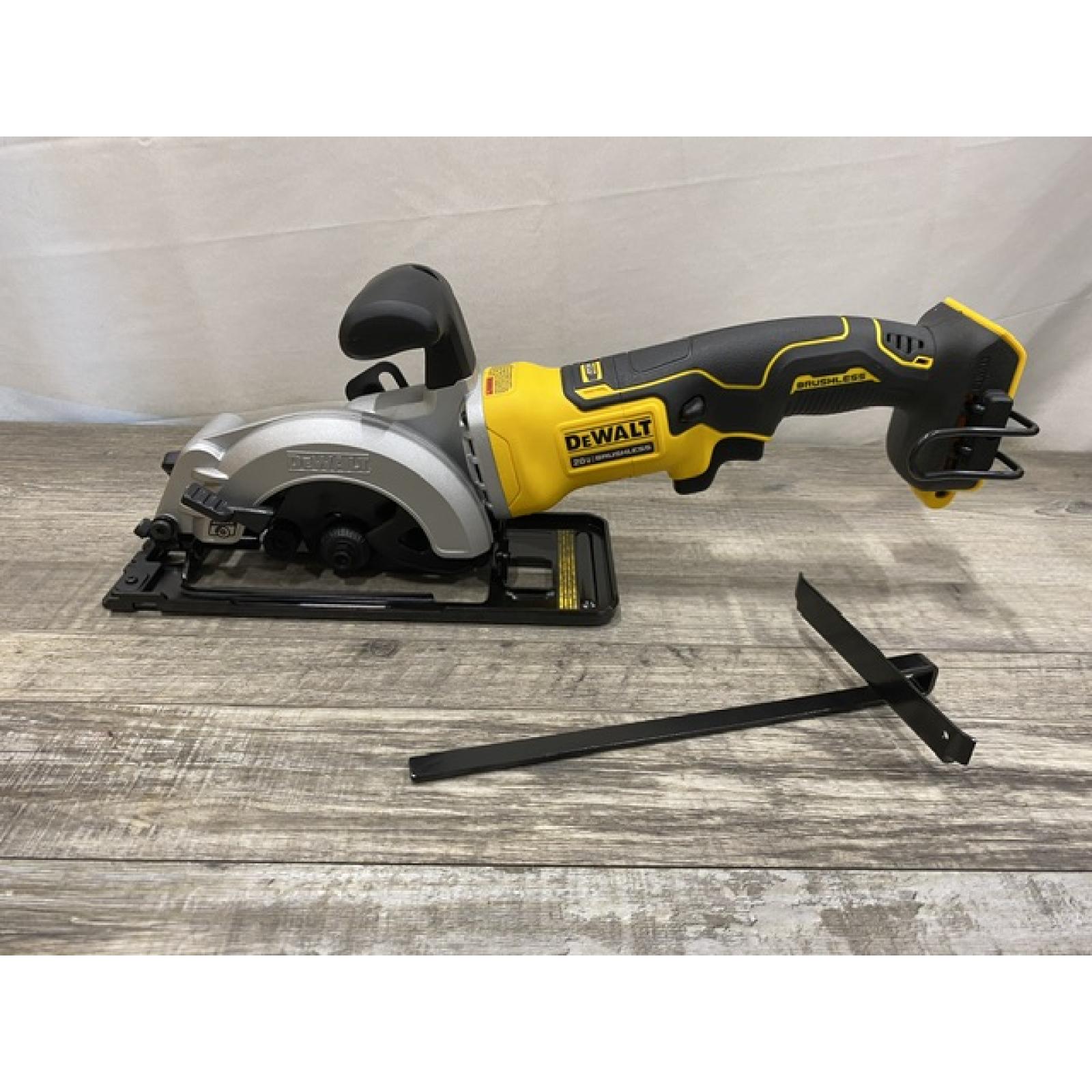 AS-IS DEWALT ATOMIC 20V MAX Cordless Brushless 4-1/2 in. Circular Saw (Tool Only)