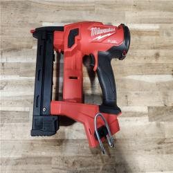 HOUSTON LOCATION - AS-IS Milwaukee FUEL 18-Volt Lithium-Ion Brushless Cordless 18-Gauge 1/4 in. Narrow Crown Stapler (Tool-Only)