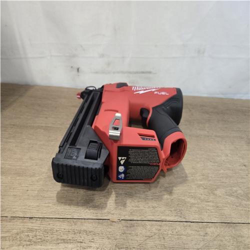 AS-IS Milwaukee FUEL 12-Volt Lithium-Ion Brushless Cordless 18-Gauge 1-1/2 in. Compact Brad Nailer (Tool Only)