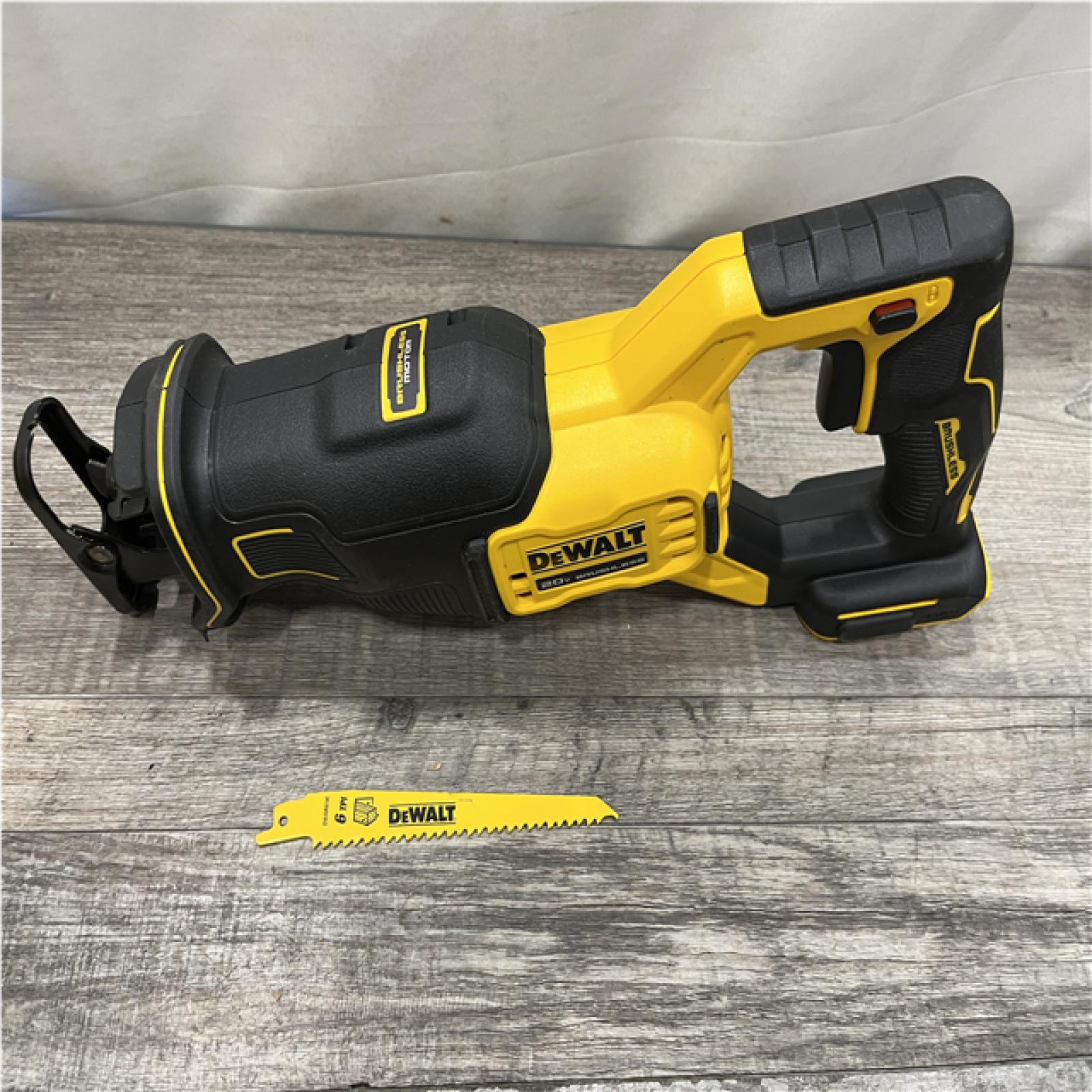 AS-IS DEWALT 20V MAX Cordless Brushless Reciprocating Saw (Tool Only)