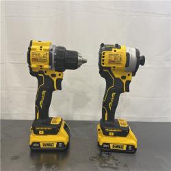 AS-IS- DEWALT ATOMIC 20-Volt MAX Lithium-Ion Cordless Combo Kit