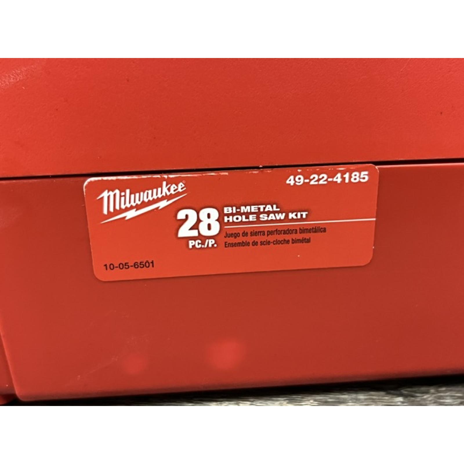 AS-IS Milwaukee Hole Dozer General Purpose Bi-Metal Hole Saw Set (28-Piece)