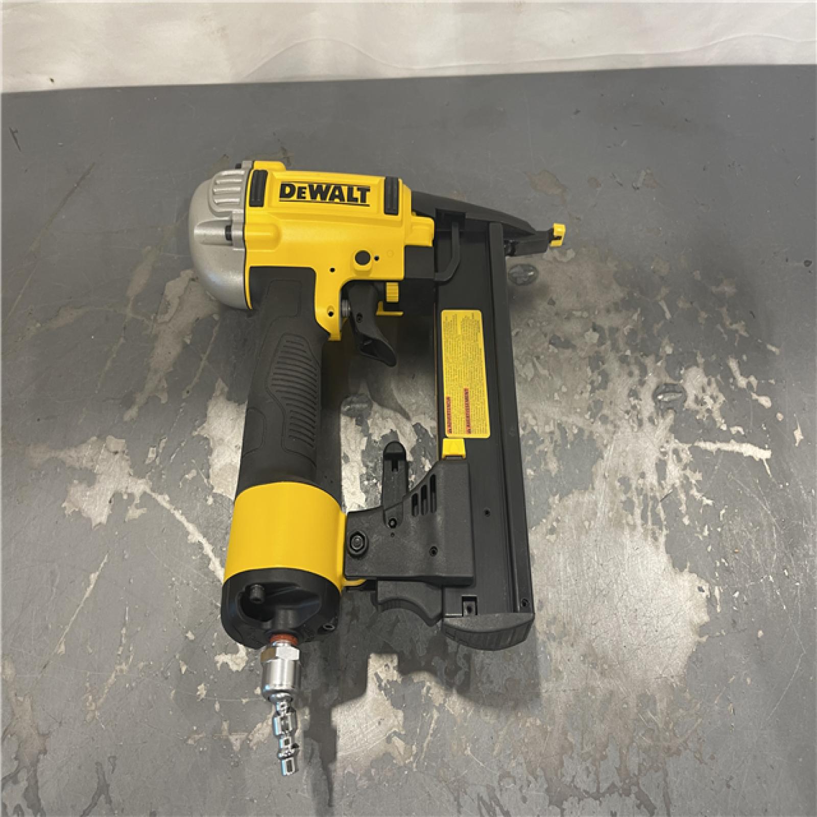 AS-IS- DeWalt Pneumatic 18-Gauge 1/4 in. Crown Corded Stapler
