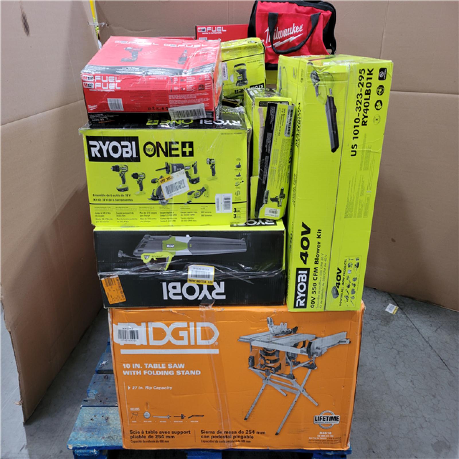 CALIFORNIA AS-IS TOOL PALLET