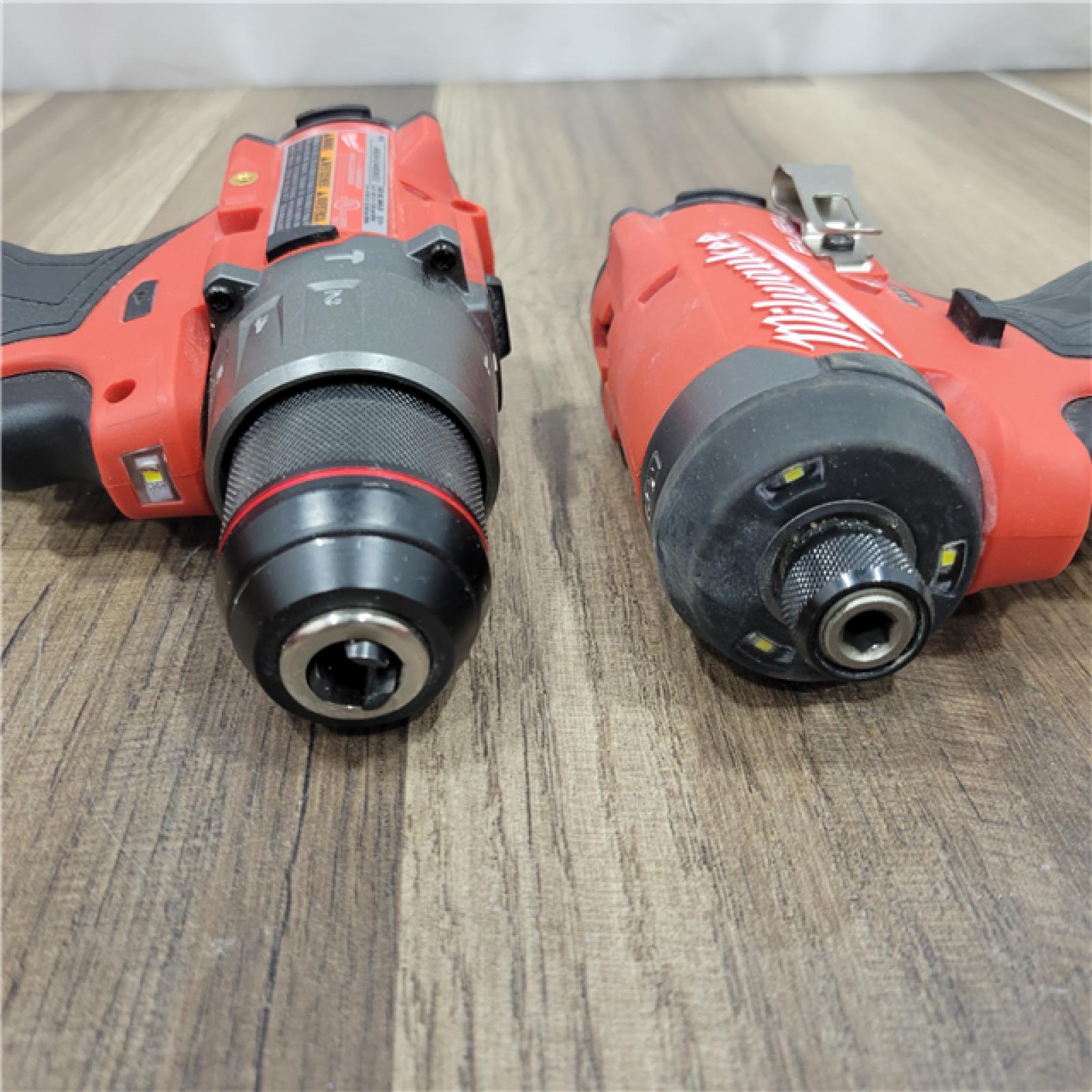 AS-IS Milwaukee 3497-22 12V Brushless Hammer Drill and Impact Driver Combo Kit