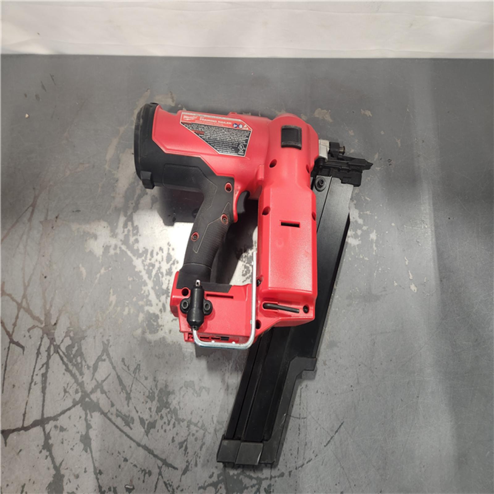 AS-IS- Milwaukee FUEL 3-1/2 in. 18-Volt 21-Degree Lithium-Ion Brushless Cordless Framing Nailer (Tool-Only)