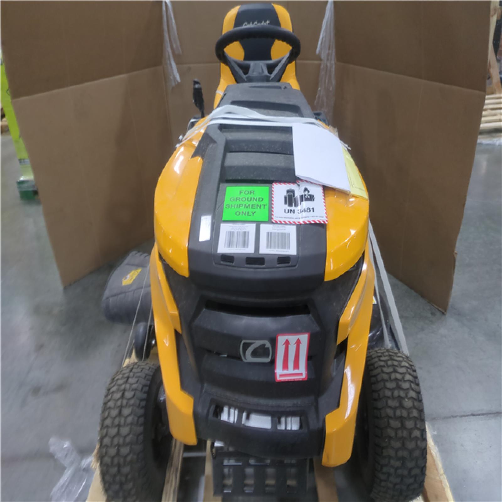 CALIFORNIA AS-IS CUB CADET SITDOWN LAWNMOWER