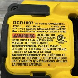 AS-IS DEWALT 20V XR Lithium-Ion Cordless Hammer Drill Kit