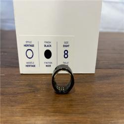 AS-IS Oura Ring Gen3 - Heritage -  - Size 8 - Black