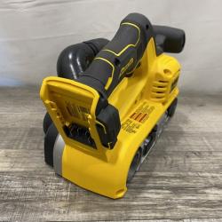 AS-IS DEWALT 20V MAX* XR Brushless Cordless Belt Sander (Tool-Only)
