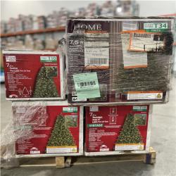 DALLAS LOCATION- AS-IS Mixed Christmas Tree PALLET (4 UNITS)