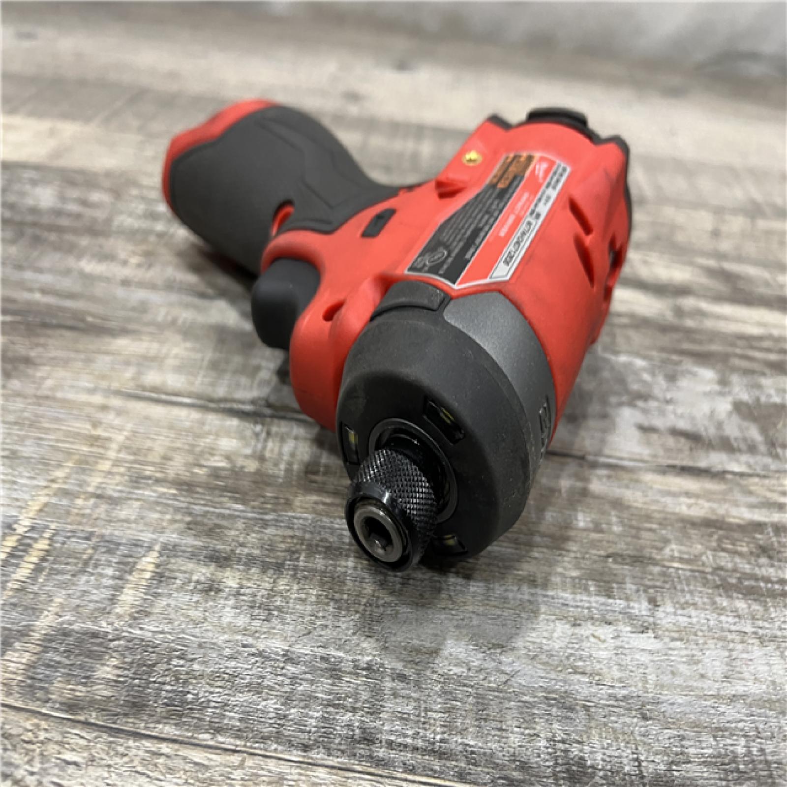 AS-IS Milwaukee FUEL 12V Lithium-Ion Brushless Cordless 1/4 in. Hex Impact Driver (Tool-Only)