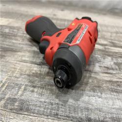 AS-IS Milwaukee FUEL 12V Lithium-Ion Brushless Cordless 1/4 in. Hex Impact Driver (Tool-Only)