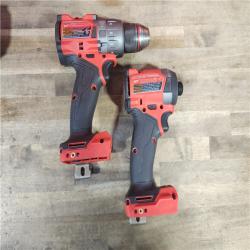 HOUSTON LOCATION - AS-IS MILWAUKEE FUEL 18V Lithium-Ion Brushless Cordless Hammer Drill and Impact Driver Combo Kit (2-Tool) with 2 Batteries