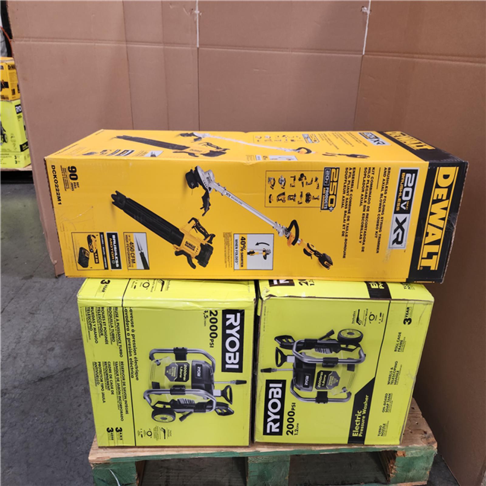 CALIFORNIA AS-IS TOOL PALLET