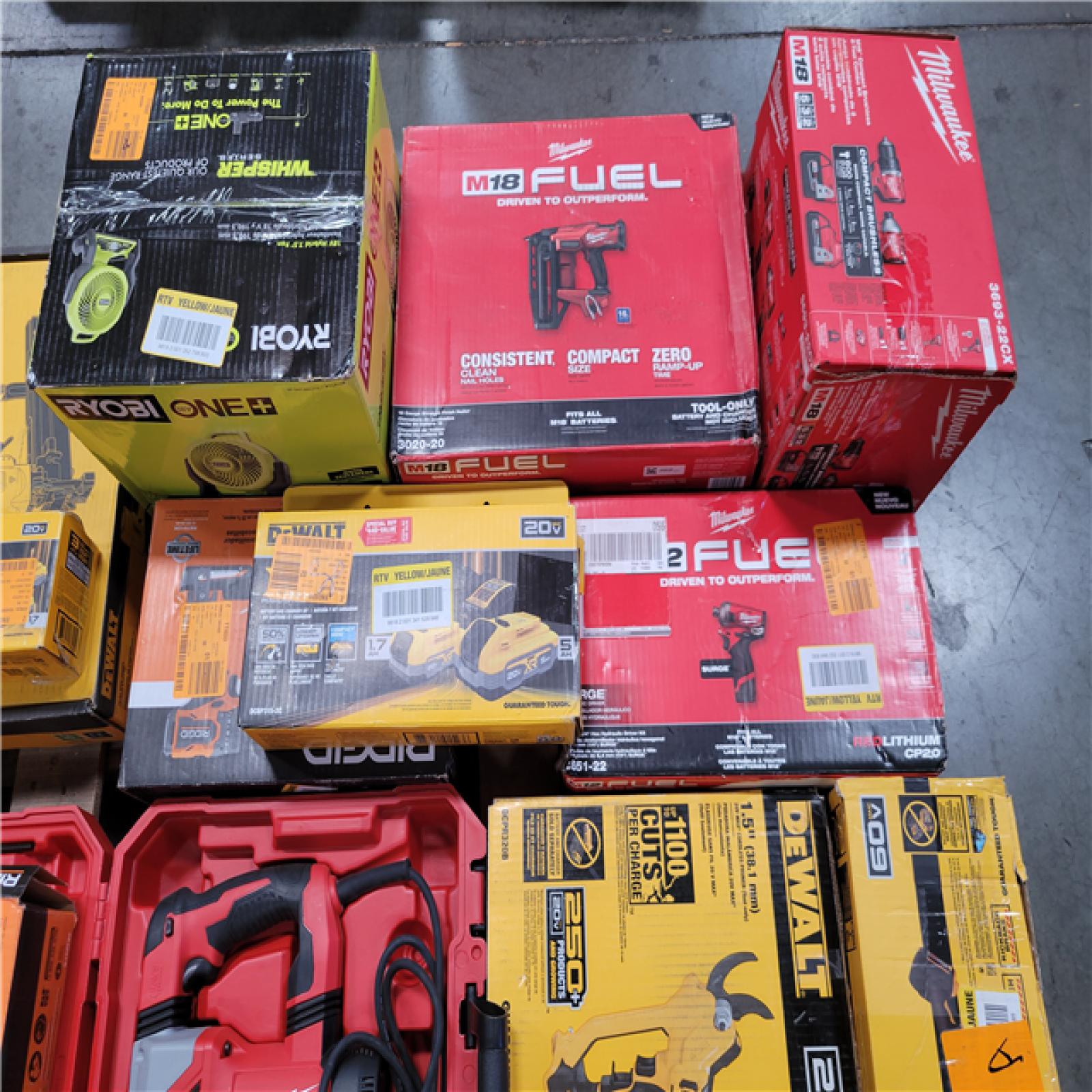 CALIFORNIA AS-IS TOOL PALLET