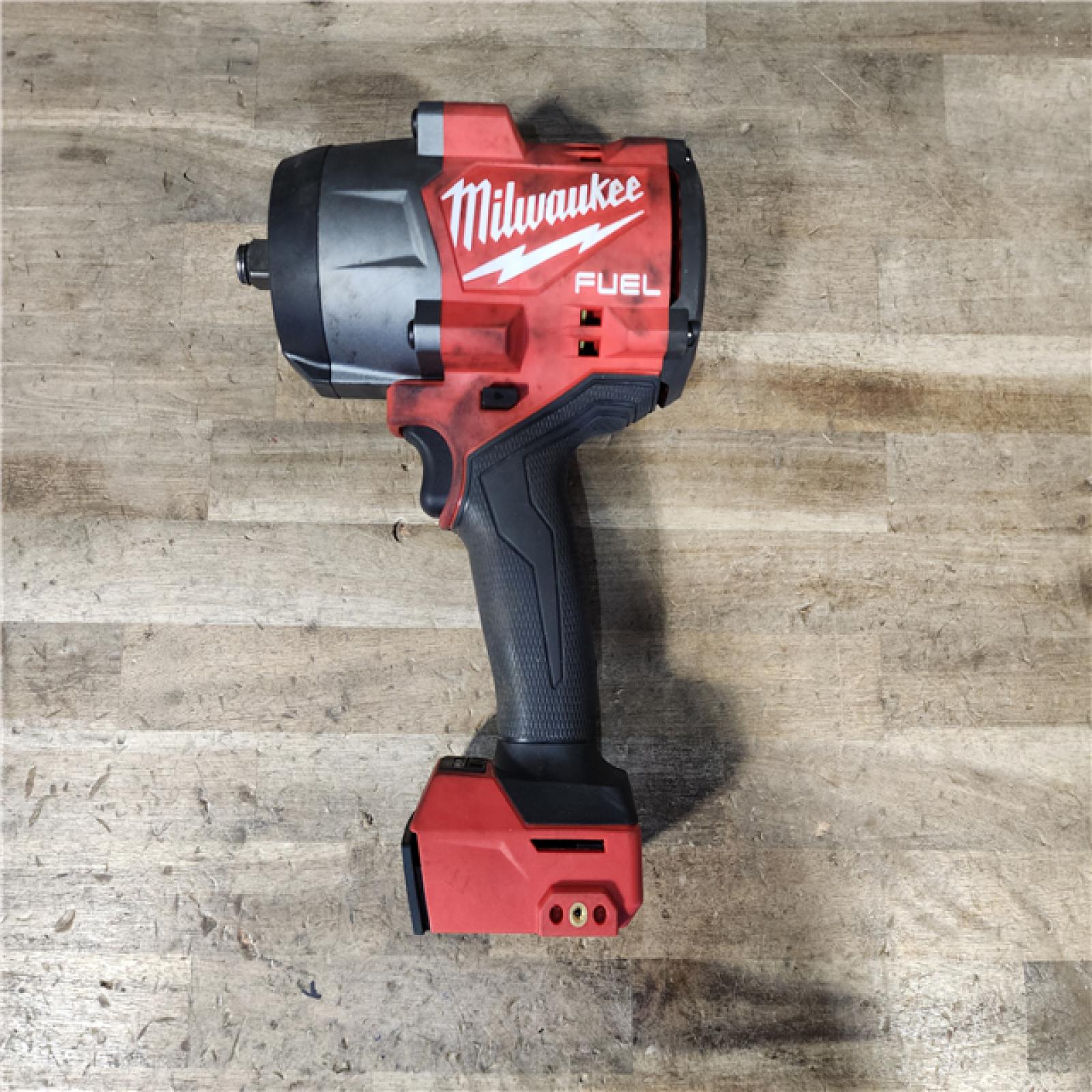 HOUSTON LOCATION - AS-IS Milwaukee M18 FUEL 18V Lithium-Ion Brushless Cordless 1/2 in. Impact Wrench with Friction Ring (Tool-Only)