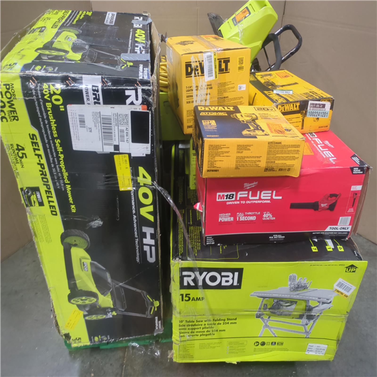 CALIFORNIA AS-IS TOOL PALLET