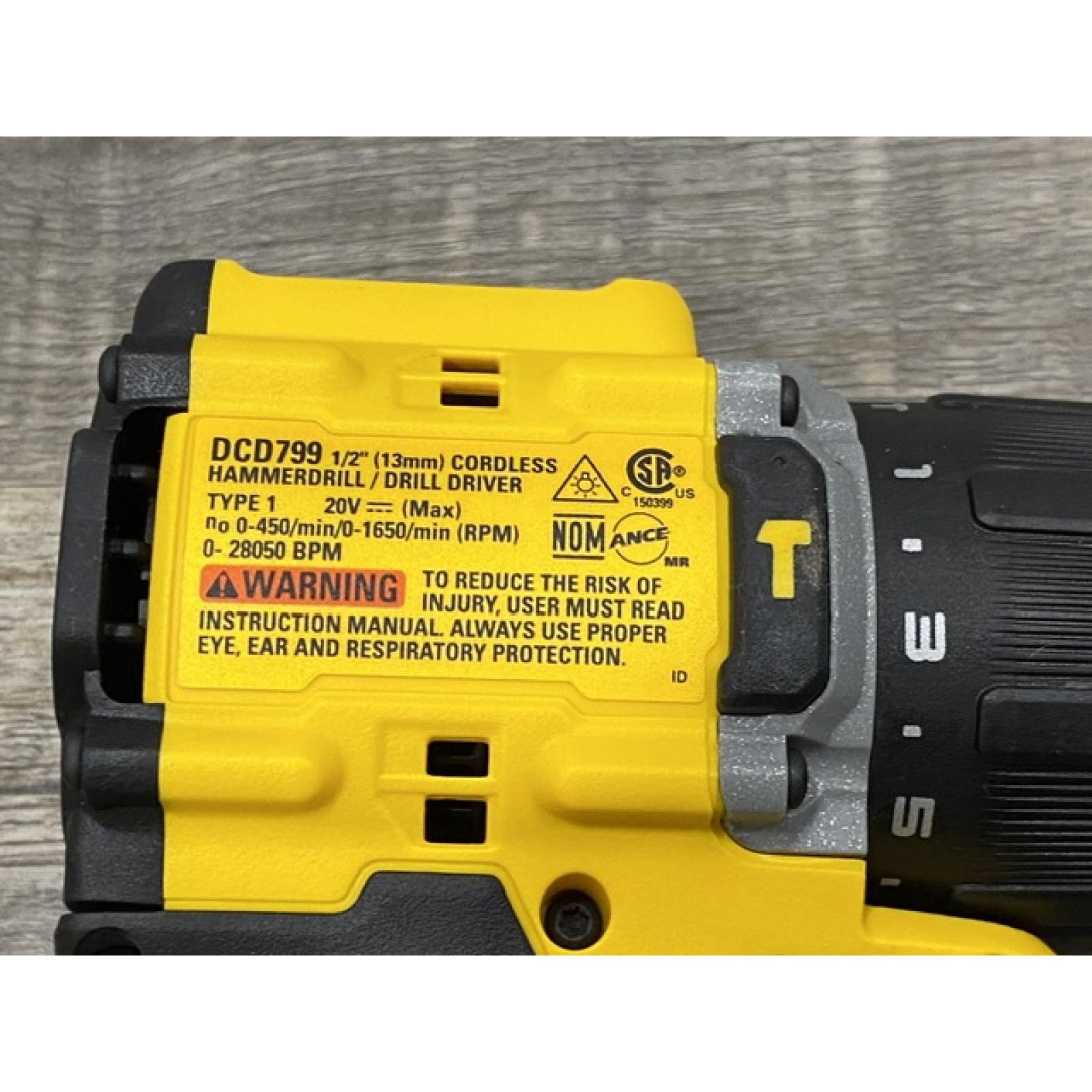 AS-IS DEWALT ATOMIC 20V MAX Lithium-Ion Cordless 2-Tool Combo Kit