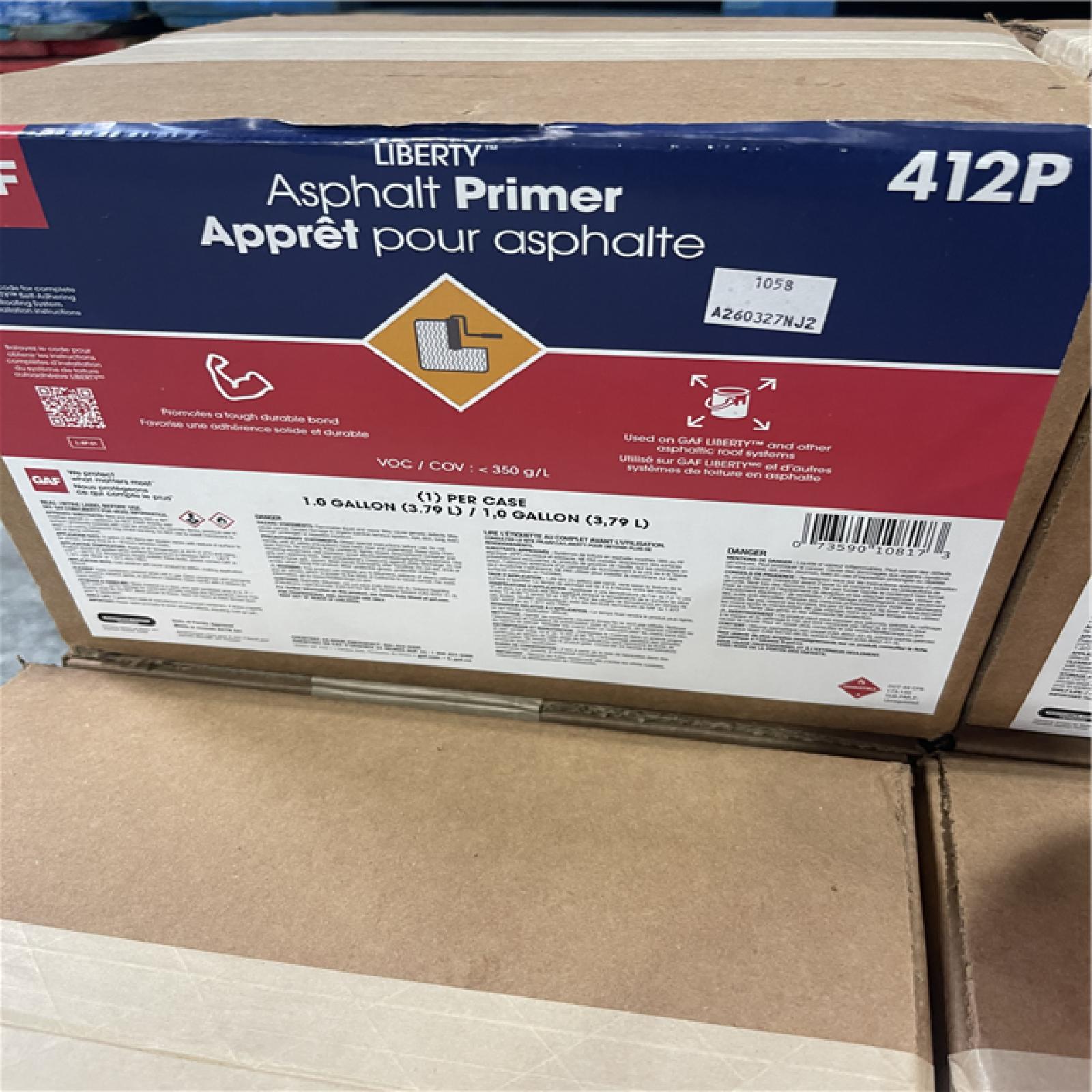 Atlanta Location As-Is AsPHALT PRIMER (One Pallet) 22 units
