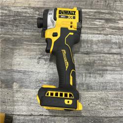 AS-IS DEWALT 20V MAX XR Lithium-Ion Brushless Cordless 3-Speed High Torque 1/4 in. Impact Driver Kit