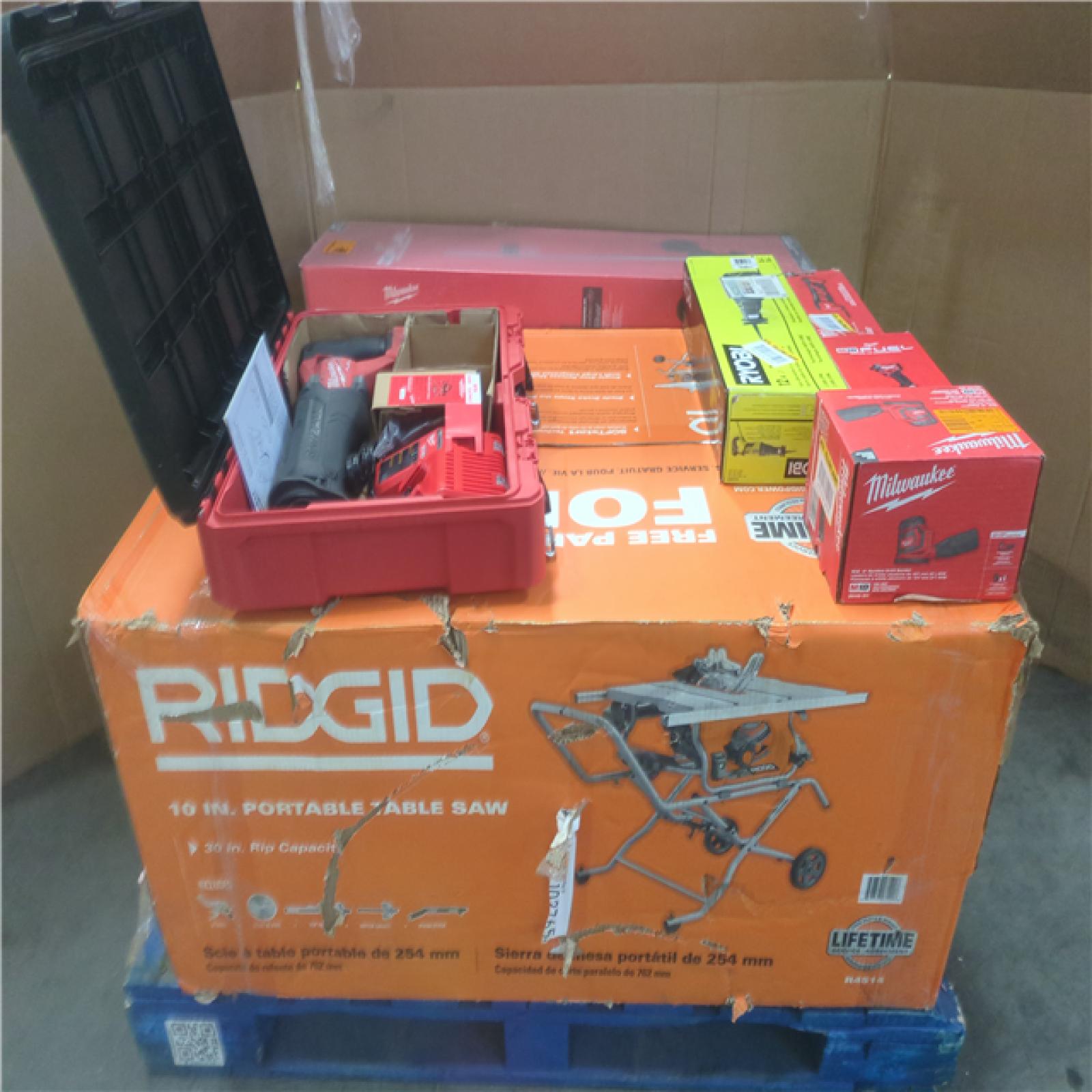 CALIFORNIA AS-IS TOOL PALLET