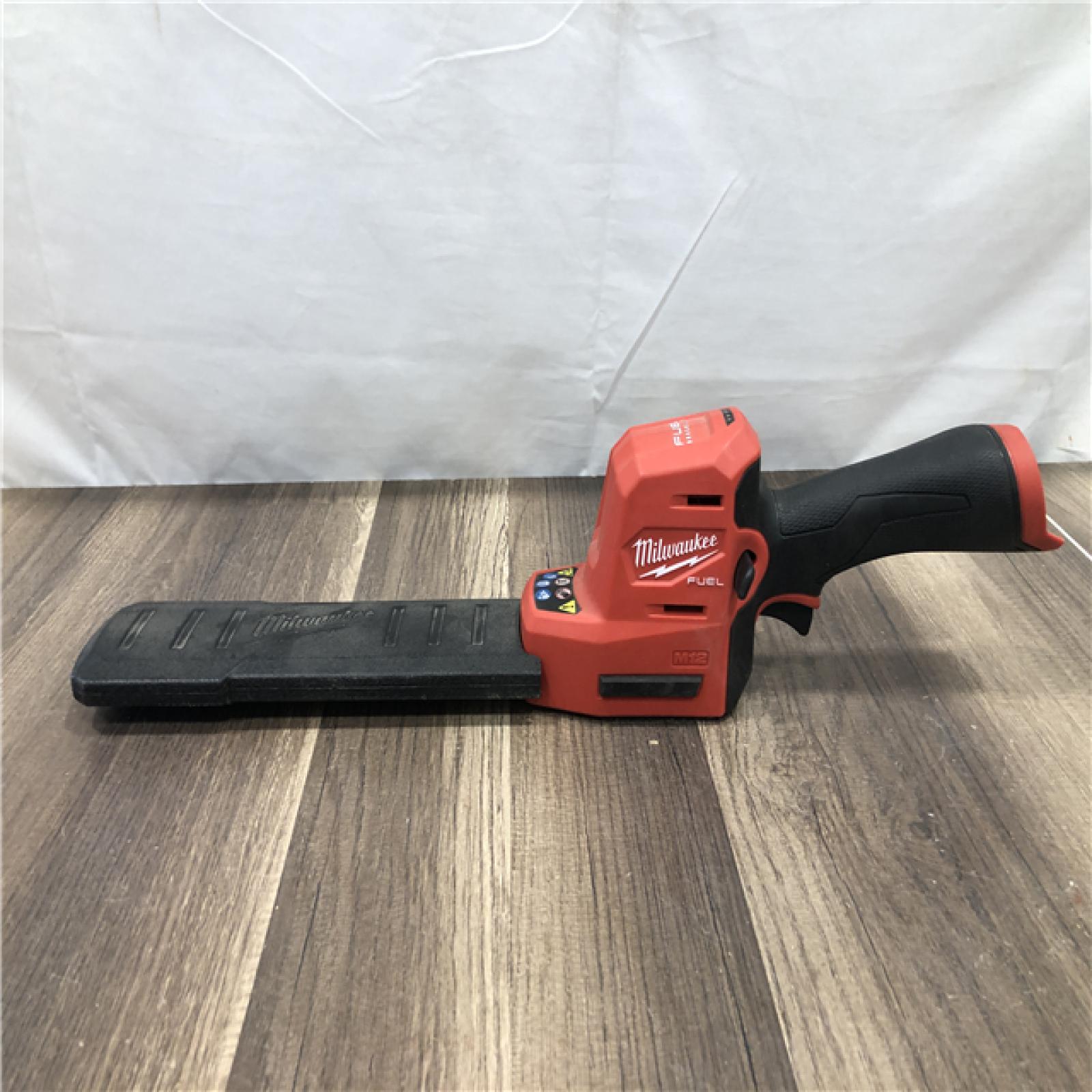 AS-IS Milwaukee  FUEL 8 in. 12V Lithium-Ion Brushless Cordless Battery Hedge Trimmer (Tool-Only)