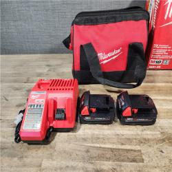 HOUSTON LOCATION - AS-IS Milwaukee M18 Brushed Cordless (2-Tool) Drill/Driver and Impact Driver Kit