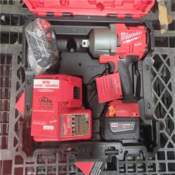 CALIFORNIA AS-IS M18 Fuel ONE-KEY 3/4 High Torque Impact Wrench Kit w/2 Batteries