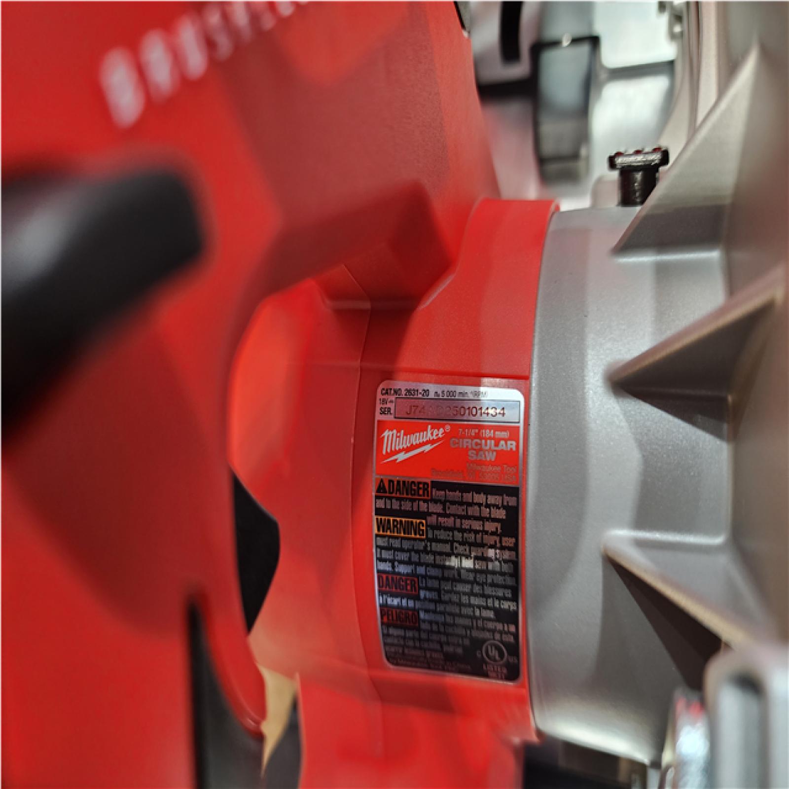 Houston Location AS-IS Milwaukee 18-Volt Lithium-Ion Brushless Cordless (4-Tool) Combo Kit