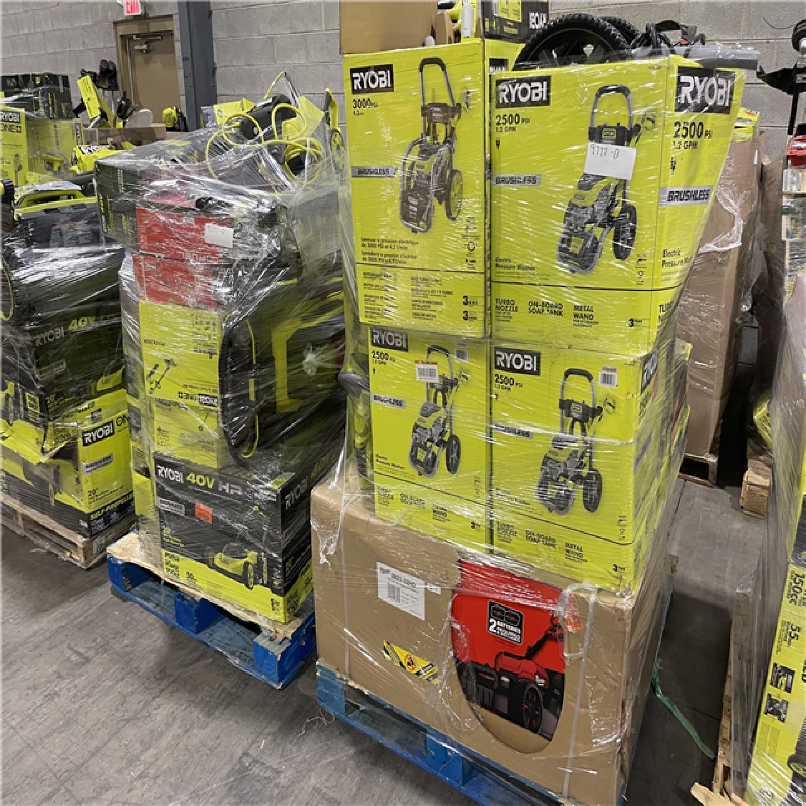 Pittston Location As-Is Power Tools Partial Truckload (16 pallets) 9777-B