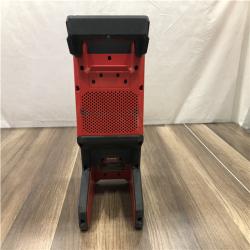 AS-IS Milwaukee 18V Lithium-Ion Cordless Wireless Bluetooth Jobsite Speaker (Tool-Only)